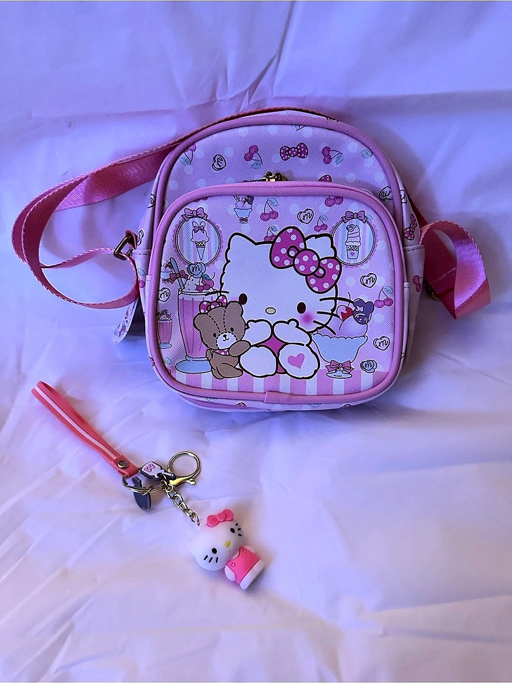 Sanrio Hello Kitty Pink Crossbody Bag NWT